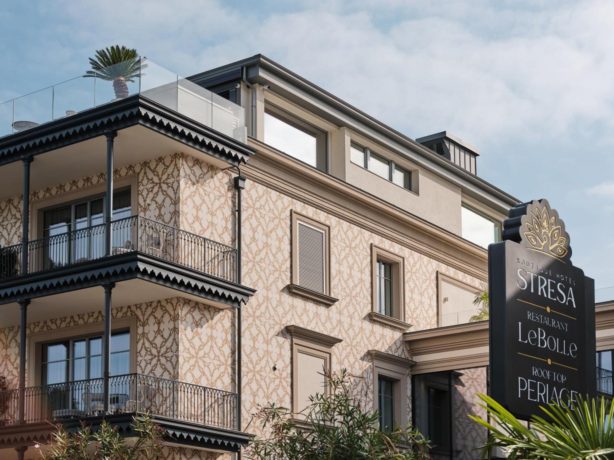 Boutique Hotel สเตรซา ภายนอก รูปภาพ